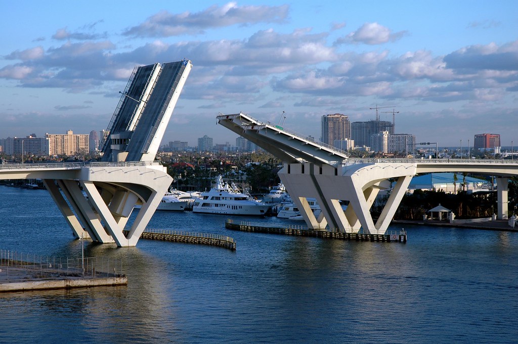 17th Streeet Causeway Intra coastal Bridge Fort Lauderdale 