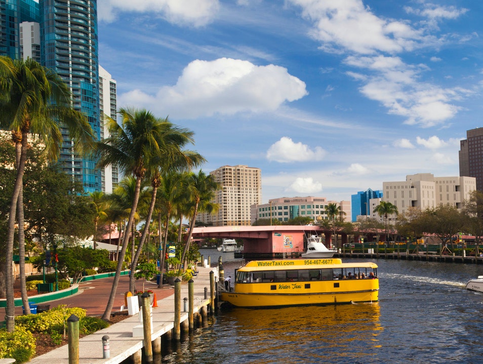Riverwalk Fort Lauderdale Water Taxi